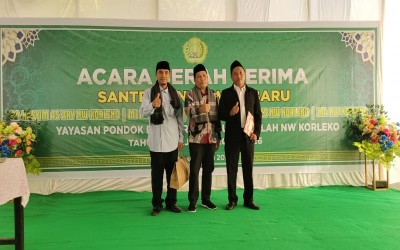 Penyerahan santri Baru YPP Darunnahdlah TP 2025-2026